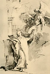 The Annunciation, Mid 18th Century, 1928