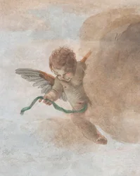 The Fall of the Demons, Stories of Scipio, detail, 1731 (detail)