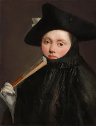Young Lady in a Tricorn Hat
