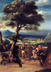 Landscape with Absalom Wounded by Joab