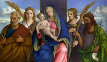 Madonna and Child with Saints