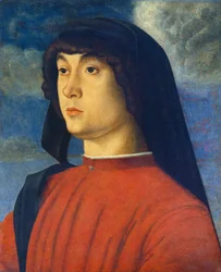 Portrait of a Young Man in Red