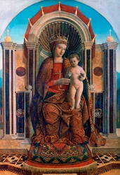 The Virgin and Child Enthroned, c1475-1485