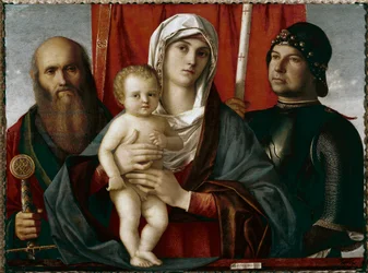 Virgin with Child Between St Paul and St George
