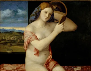 Young Woman at her Toilet