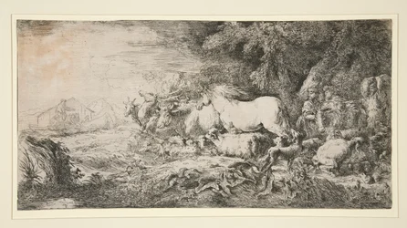 Animals Entering Noah