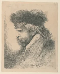 Portrait of a Man with a Fur Cap