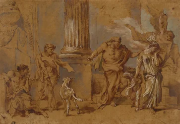The Expulsion of Hagar, c.1640