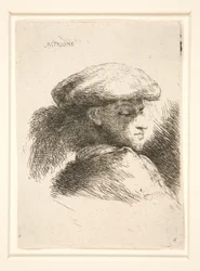 Young Man Seen Almost in Full Profile and Turned to Right (from the series Les petites tetes)
