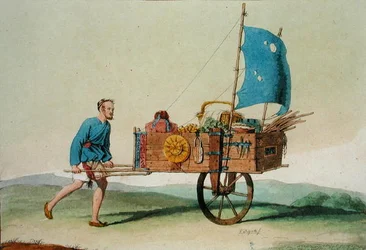 Itinerant Farmer with His Cart, from 