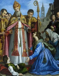 Saint Zenobius Revives a Dead Boy