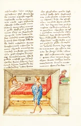 Decameron, The Pupil - Dream of Lisabetta, Fifth day, story 5