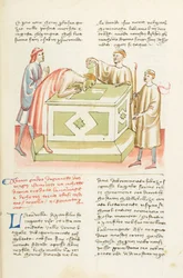 Decameron, The School of Rome - Baptism of Abraham, First day, story 2