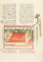 Decameron, The Triumph of Death - Tancredi spying on the lovers, Fourth day, story 1