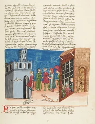 Decameron, The Habit Does Not Make the Monk. Lamberto and His Brothers in Prison, Second Day, Tale 3.