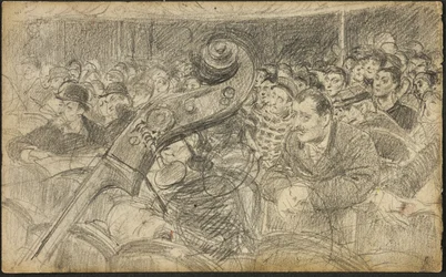 Audience at a Parisian Theatre II
