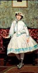 Portrait of Alade Banti in White