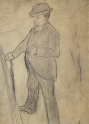 Portrait of Boldini (by Edgar Degas)
