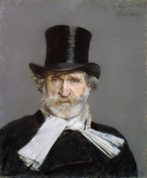 Portrait of Giuseppe Verdi, 1886