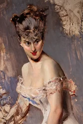 Portrait of the Actress Alice Regnault (detail)