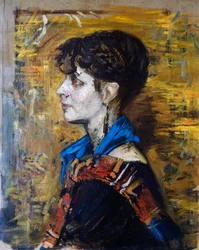 Portrait of the Woman or the Gypsy Woman
