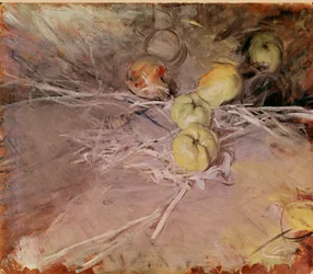 Still Life of Apples Calville