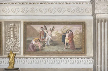 Crucifixion of Saint Andrew, from Stories of Christ