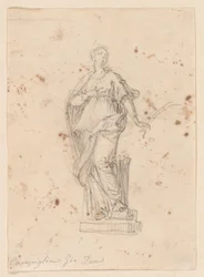 Statue of a Female Saint