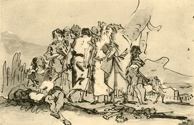 Group of Old and Young Men