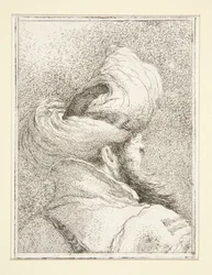 Head of a Turk, from the series Collection of Heads, Book Two