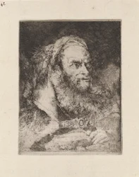Head of an Oriental, A Book in Hand (from the Raccolta di Teste)