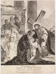 Jesus Consoles the Weeping Women of Jerusalem