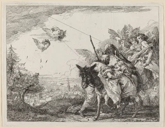 Joseph, Standing, Adoring the Child