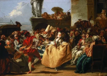 Carnival Scene or The Minuet. 1745/50