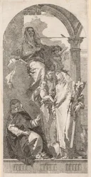 Madonna with Saints Agnes, Catherine and Rosa