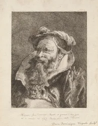 Old Man with a Beard, from the Collection of Heads