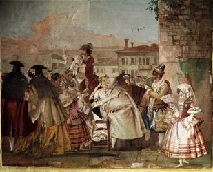 The Charlatan (Fresco in the Carnival Hall)