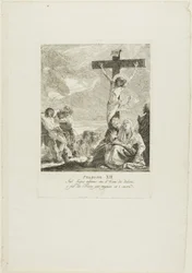 The Crucifixion, plate twelve from Stations of the Cross