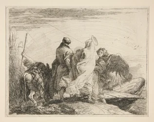 The Holy Family Leaving the Bank of the River, from the series Flight into Egypt
