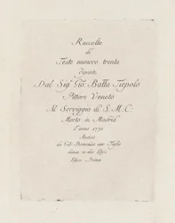 Title Page, from the Collection of Heads