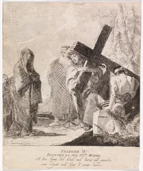 Via Crucis - Station IV. Jesus Meets His Mother