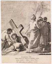 Via Crucis - Station VII. Jesus Falls for the Second Time