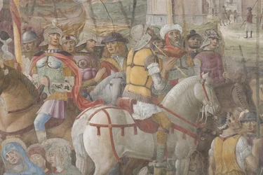 Crucifixion, 1495 (detail)
