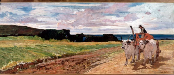 Plow and oxen