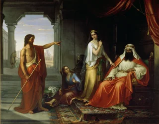 St. John the Baptist rebuking Herod