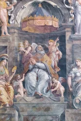 Pope Damasus I, Room of Constantine