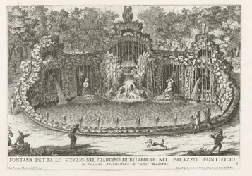 Fountain of the Eagle in the Vatican Gardens