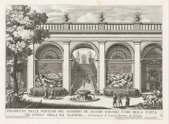 Garden of a Palace in Rome