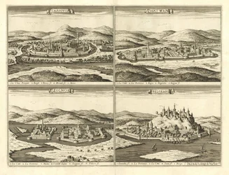 Fortresses of Kassa, Hatvan, Szolnok and Belgrade
