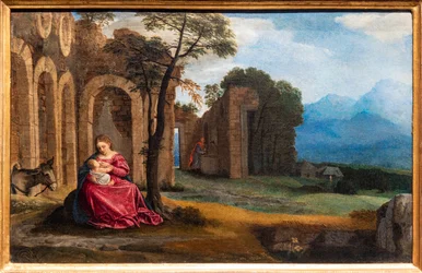 Rest during the Flight to Egypt